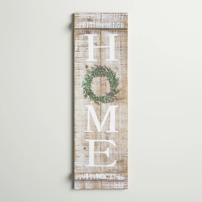 Mercuri Handmade Farmhouse Wall Decor on Solid Wood