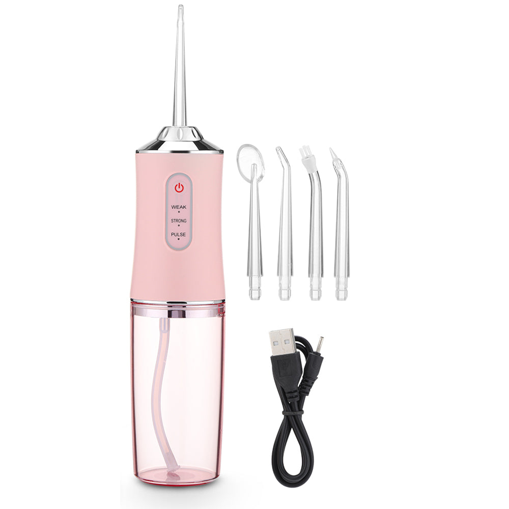 Oral Irrigator Portable Dental Water Flosser - USB Rechargeable