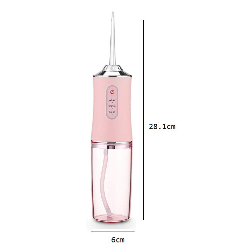 Oral Irrigator Portable Dental Water Flosser - USB Rechargeable