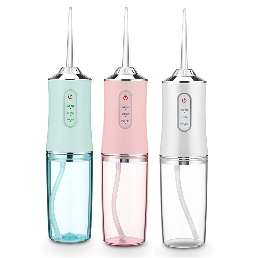 Oral Irrigator Portable Dental Water Flosser - USB Rechargeable