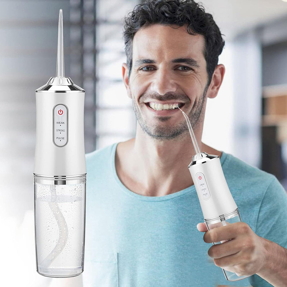 Oral Irrigator Portable Dental Water Flosser - USB Rechargeable