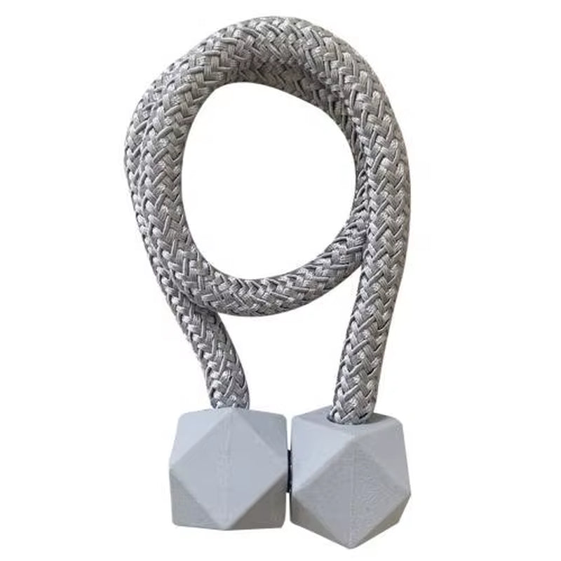 Stylish Magnetic Curtain Tieback Holders - Chic Ball Buckle Clips for Home Decor