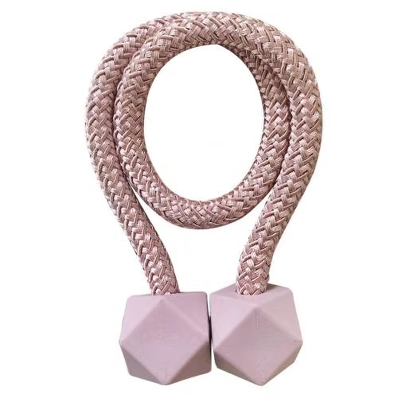 Stylish Magnetic Curtain Tieback Holders - Chic Ball Buckle Clips for Home Decor