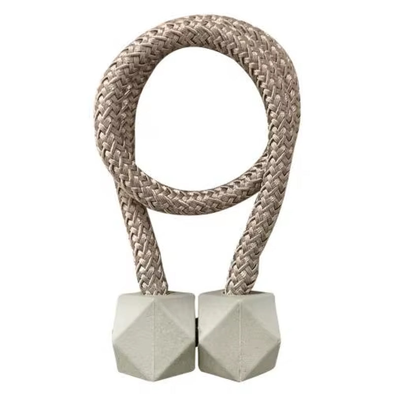 Stylish Magnetic Curtain Tieback Holders - Chic Ball Buckle Clips for Home Decor