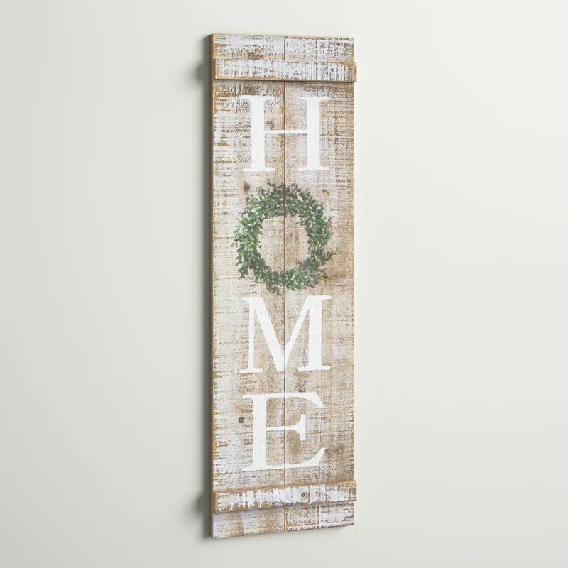 Mercuri Handmade Farmhouse Wall Decor on Solid Wood